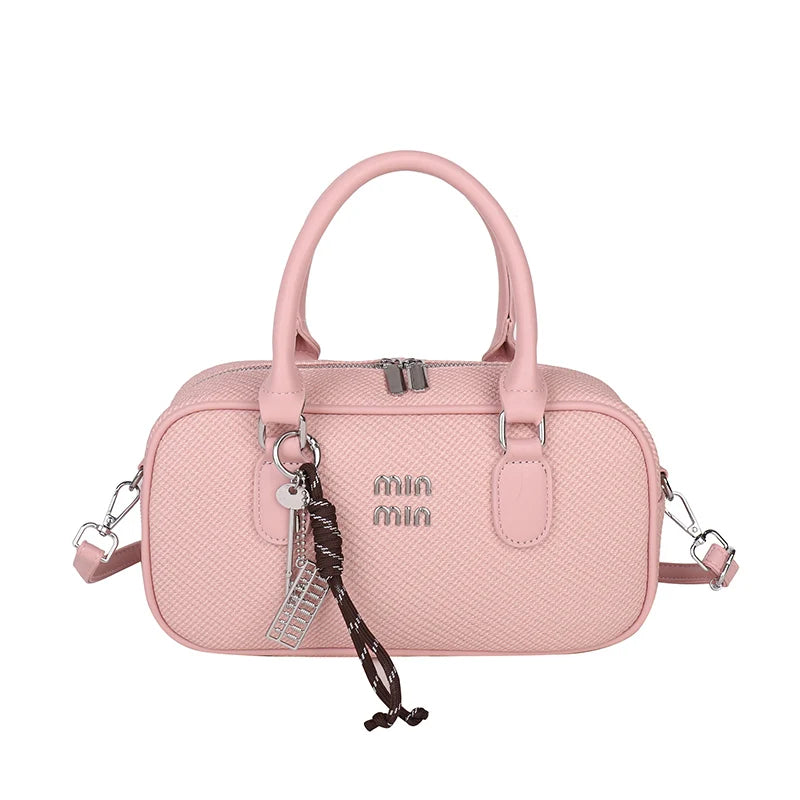 Practical Messenger Bag Ladies Handbag In Durable Leather - Fashionable Tote Bag By Luxury Designer Classic