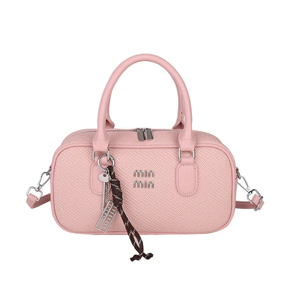 Practical Messenger Bag Ladies Handbag In Durable Leather - Fashionable Tote Bag By Luxury Designer Classic