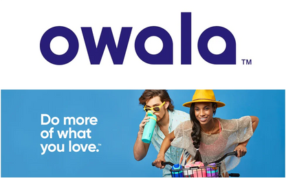 NEW Original Owala Insulated Stainless Steel Water Bottle with Straw, BPA-Free Sports Water Bottle