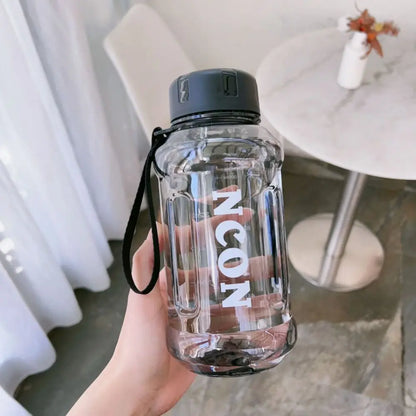 850/1100/1300ml Clear Water Bottle Portable Leakproof Large Capacity Travel Kettle Lightweight Water Jugs