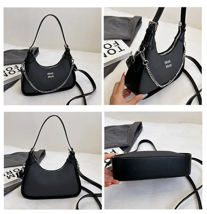 2025 EarlySpring New Simple and Casual Fashion Women's Armpit Handbag High-end and Trendy ShoulderBag for Style-conscious Ladies