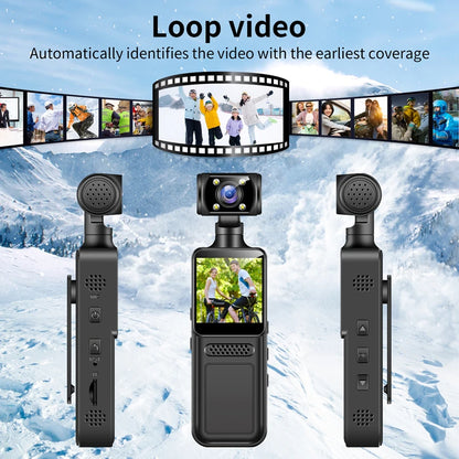 Xiaomi Handheld Pocket Camera 4K HD Camera 180° Rotating Convenient Back Clip Sports Camera Handheld Video Cycling Recorder