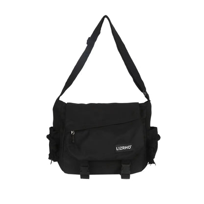 Women's Nylon Handheld One Shoulder Versatile Large Capacity Crossbody Bag Retro Work Travel