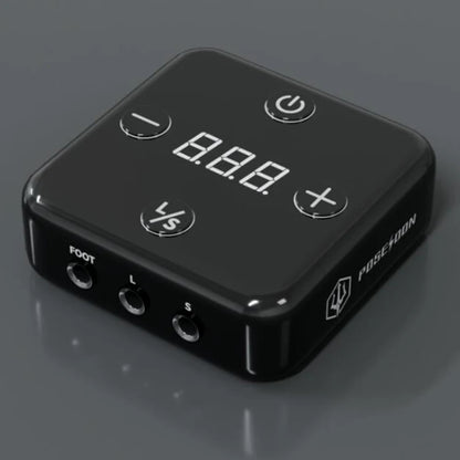 POSEIDON Tattoo Power Supply High Quality Tattoo Power Supply For Tattoo Machine Black Wired High Power Tattoo Power Supply