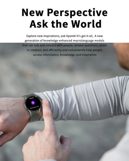 Watch 7 Upgrade GPS Smart Watch Men Women AMOLED HD Screen Compass Heart Rate Fitness Sport Waterproof Bluetooth Call Smartwatch