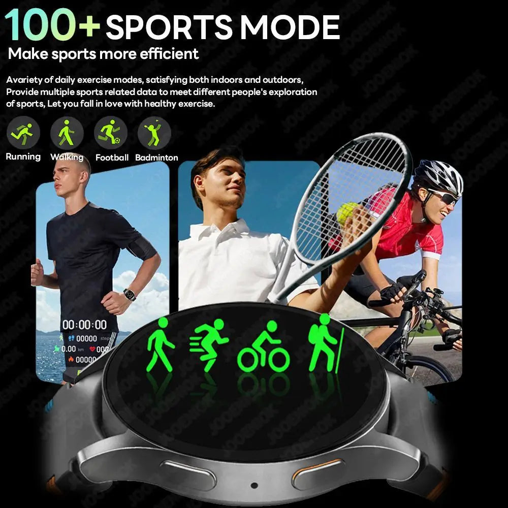 Watch 7 Upgrade GPS Smart Watch Men Women AMOLED HD Screen Compass Heart Rate Fitness Sport Waterproof Bluetooth Call Smartwatch
