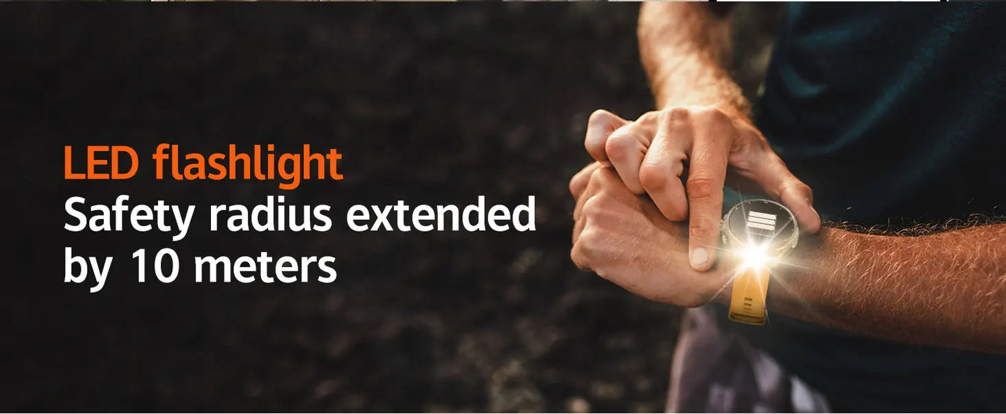 2025 New Premium GPS Smart Watches Outdoor Altimeter Barometer AMOLED Screen Built-in GPS Compass Military Sports Smartwatch Men