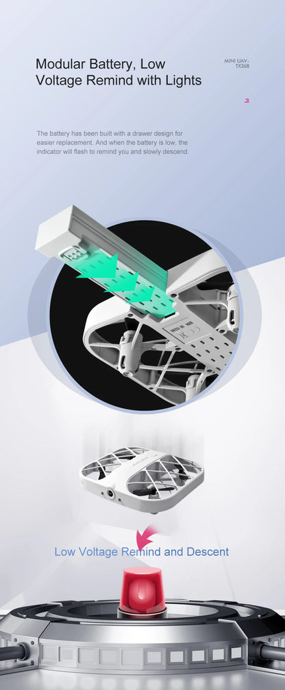 JJRC H107 8k Drone wifi fpv drones with camera hd 4k remote control helicopter Plane Pocket Quadcopter Christmas Gift for boys