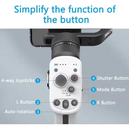 FeiyuTech SCORP Mini P 3-Axis Smartphone Gimbal Stabilizer 360° Rotation Anti-shake Handheld Gimbal Stabilizer