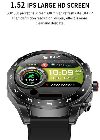 2024 TWS 2-in-1 Bluetooth Earphones  Smart Watch Bluetooth Call GPS Motion Trajectory HIFI 9D Sound Quality  Smartwatch