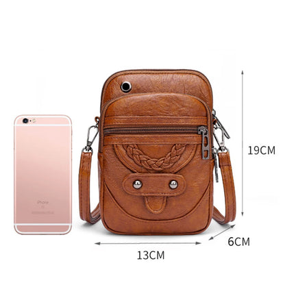 Top Selling Women Messenger Bags Matching-all Leather Feeling PU Shoulder Bags Fashion Gift for Girls & Middle Aged Female