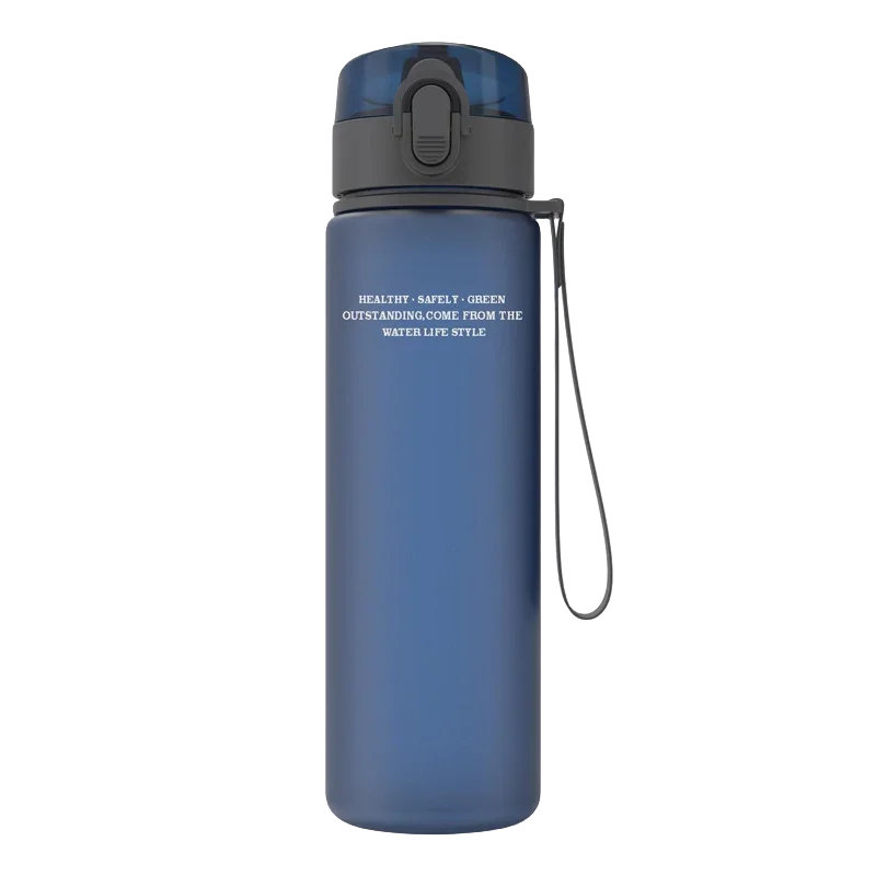 BPA Free Leak Proof Sports Water Bottle High Quality Tour Hiking Portable My Favorite Drink Bottles 560ML