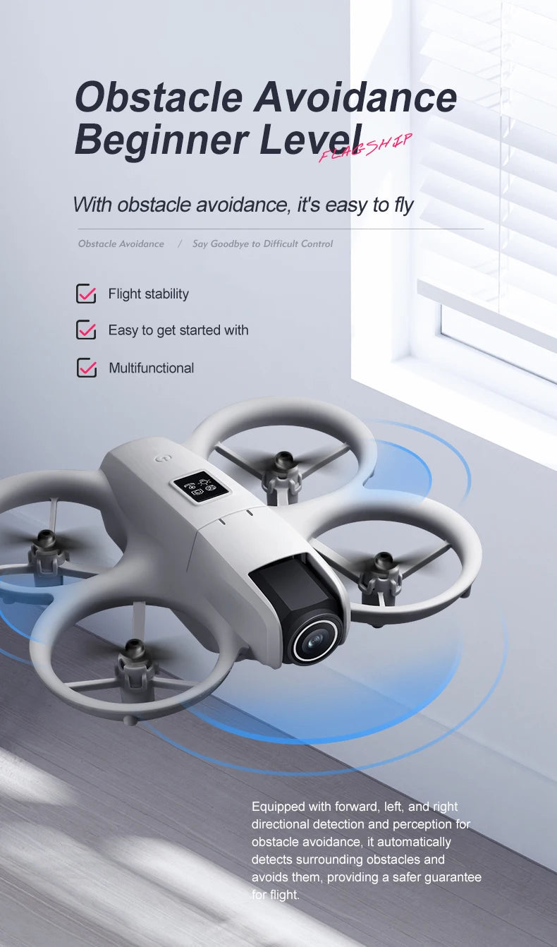 i1PRO Mini Drone Professional 8K HD Camera Drone 5G WIFI FPV UAV With screen remote control Avoidance Aerial Quadcopter Toy Gift