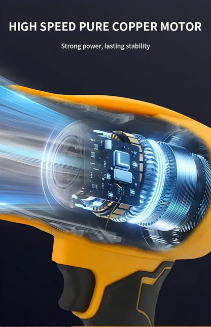 Dewalt 30000RPM Brushless  Air Blower Cordless Turbo Fan Handheld Violent Fan Dryer 20V Rechargeable Dust Blowing Tool 2025 New