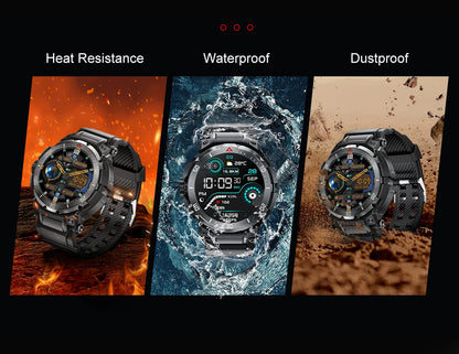 2025 New Smart Watch TWS 2-in-1 Wireless Headphone Music Call Men SmartWatch Health Monitoring Waterproof Sports Watch