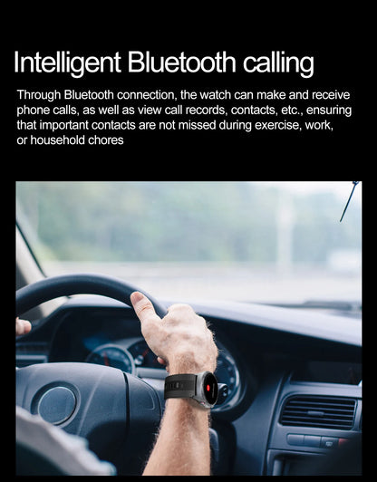 Airbag Smart Watch  2025 New Health watch men Air pump True Accurately Blood Pressure watches Uric Acid Blood Lipids