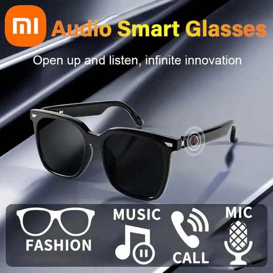 Xiaomi Multifunctional Wireless Smart Glasses Call Video Music Player Headset Driving Glasses Sport Sunglasses For Men Women