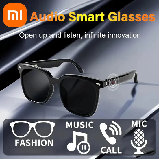 Xiaomi Multifunctional Wireless Smart Glasses Call Video Music Player Headset Driving Glasses Sport Sunglasses For Men Women