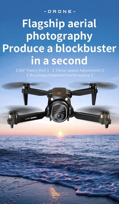 New H21/H20 Drone 8K HD Professional 90° ESC Camera Brushless Motor Optical Flow Hovers Quadcopter Drones