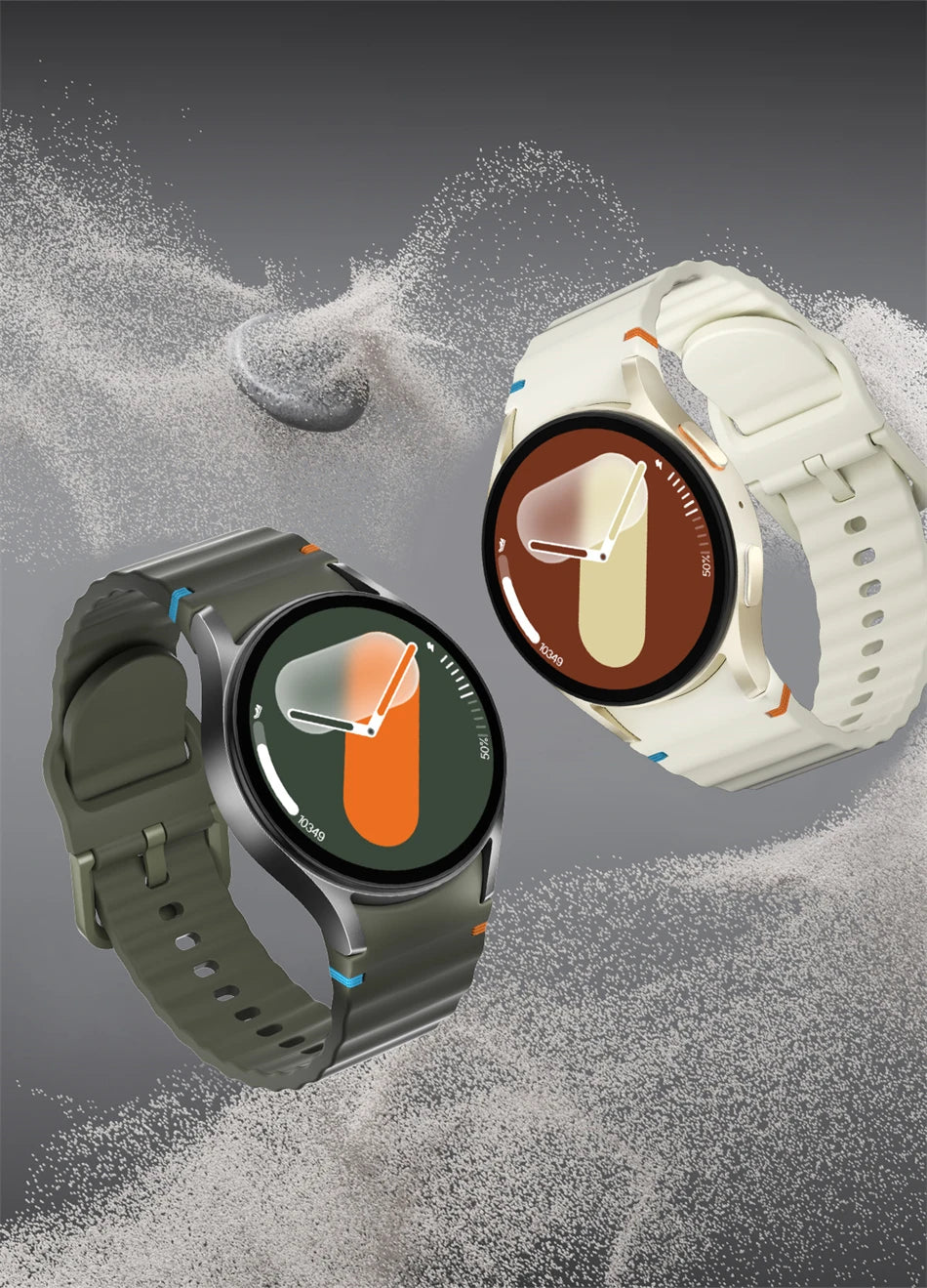 Watch 7 Upgrade GPS Smart Watch Men Women AMOLED HD Screen Compass Heart Rate Fitness Sport Waterproof Bluetooth Call Smartwatch