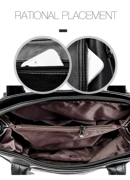 Luxury Handbags Women Bags designer Soft Leather Crossbody Bags For Women 2024 High Quality Shoulder Tote Handbags Sac A Main