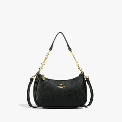 Ladies Classic Geometry Pattern Multifunctional Crossbody Bag 2025 Women's Handbag Fashionable Printed Shoulder Bag PU Leather