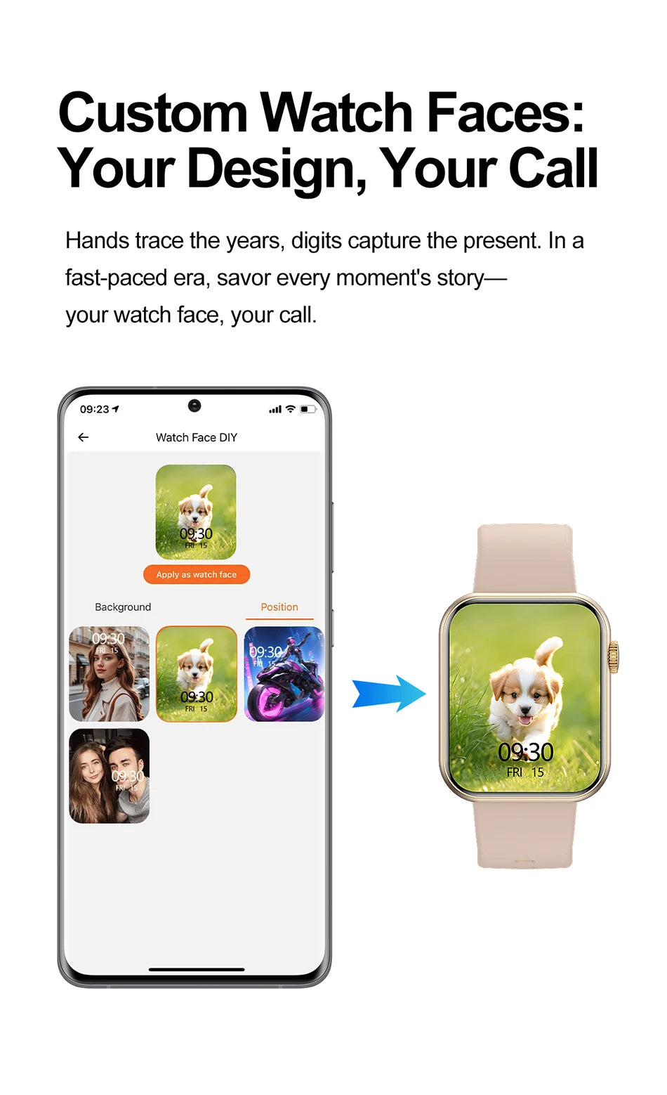2025 New For XIAOMI Smart Watch Full Touch Screen Bluetooth Call Heart Rate Waterproof Watches Sports Bracelet Smartwatch Women