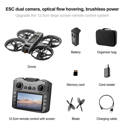 2025 New S156 Drone with Screen Brushless Optical Stream Positioning