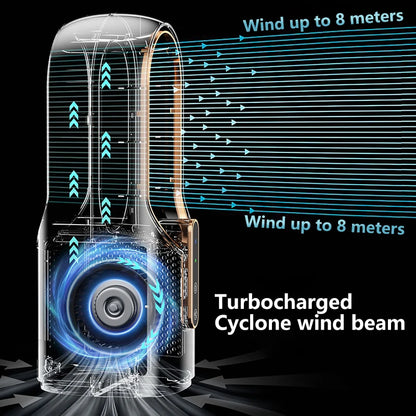 Electric Bladeless Fan USB Air Cooling Fan Mini Air Conditioner Venty Fan Portable Desktop Fanless Blade Cooler