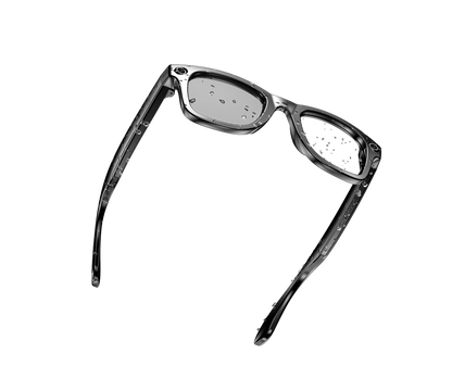 Smart Glasses With AI,Bluetooth Music Glasses With 140+ Translation,Anti-Blue Light Lenses,Camera Glasses For Travel, Meeting