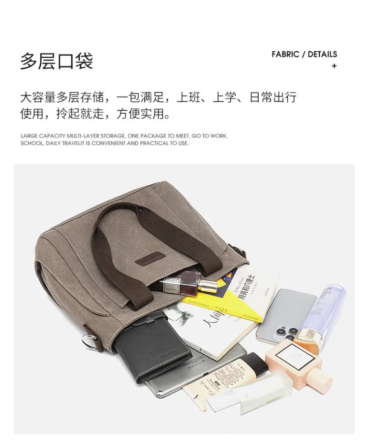 Women Handbags Ladies Canvas Shopping Tote Bag Clutch Female Crossbody Bags