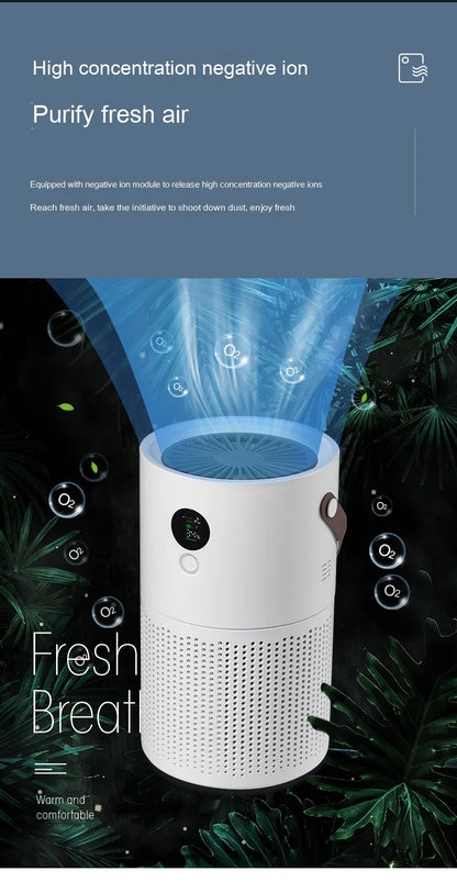 ZaiXiao AP01 Negative Ion Air Purifier Odor Deodorizer Remove Dust Smoke Removal Formaldehyde Air Filter USB Mute