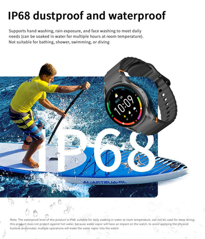 Watch 7 Upgrade GPS Smart Watch Men Women AMOLED HD Screen Compass Heart Rate Fitness Sport Waterproof Bluetooth Call Smartwatch