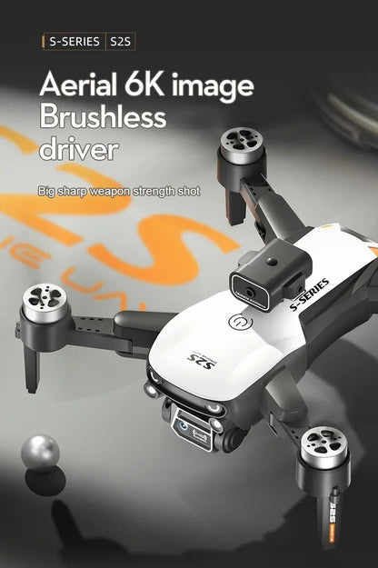 New S2S Mini Drone Profesional 8K HD Camera Fly 25Min Obstacle Avoidance Brushless Foldable Quadcopter Optical for Xiaomi