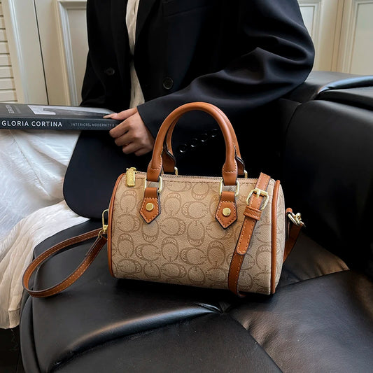 Luxury Brand Ladies Leather Tote Bags By Famous Designer Popular Classic Elegant Women's Shoulder Crossbody Handbag
