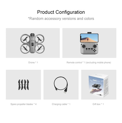 2025 NEW D16 Mini Drone 8K WIFI GPS Professional HD Aerial Photography Remote Control Aircraft HD Dual Camera Quadcopter Toy UAV