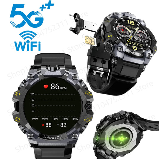 5g Full Netcom Smartwatch 1.508 inch Amoled HD Screen inset 4g/5g Sim Card GPS WIFI IP68 Waterproof Swimming  Sport Smart Watch