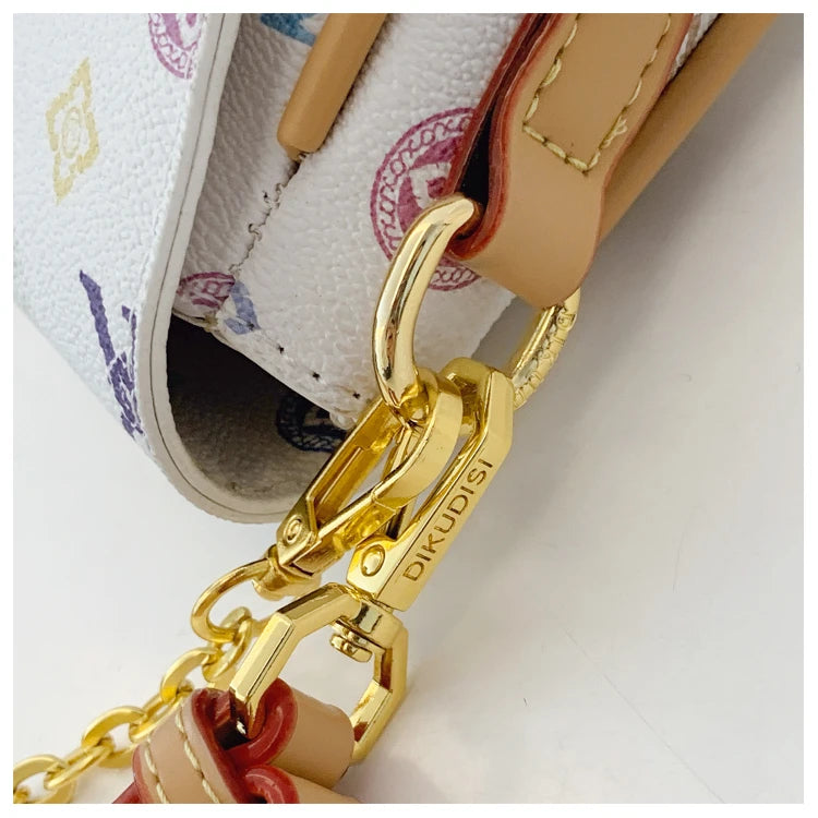 Classic Elegant Ladies Shoulder Bag Luxury Leather Handbag Designer Crossbody Purse Women's Tote Fashion Stylish Gift