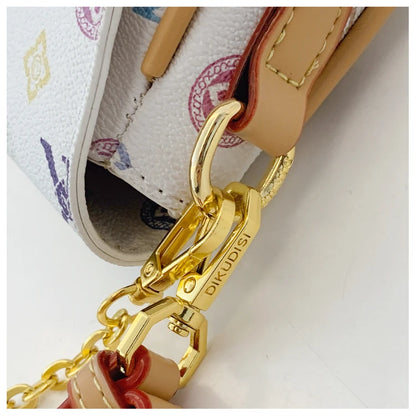 Classic Elegant Ladies Shoulder Bag Luxury Leather Handbag Designer Crossbody Purse Women's Tote Fashion Stylish Gift