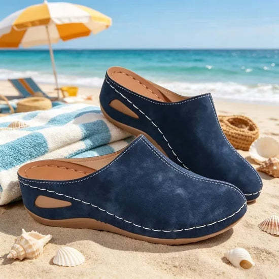 2026 Summer Women Slippers Beach Designer Shoes Women Casual Platform Sandals Comfortable Slip on Fashion Slippers Slides Women