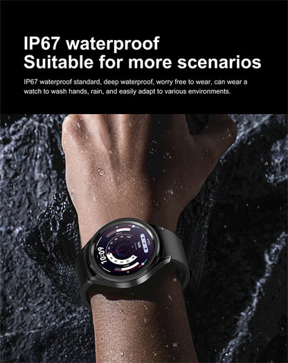 2025 New Watch 6 Classic Smartwatch Men GPS Sports Amoled Screen Heart Rate Waterproof Bluetooth Call Music Smart Watch Women