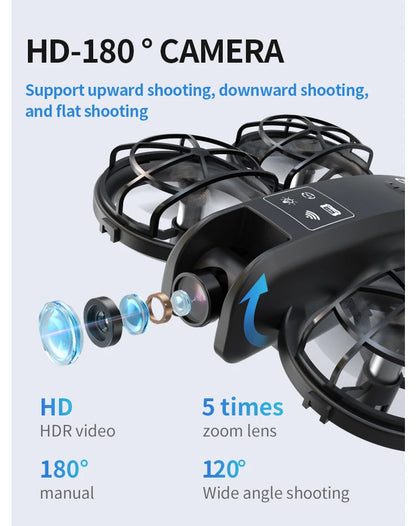 New K100 MAX Drone 8K 5KM Optical Flow Professional HD Dual Camera Obstacle Avoidance Aerial Photography Quadcopter Toys Gifts