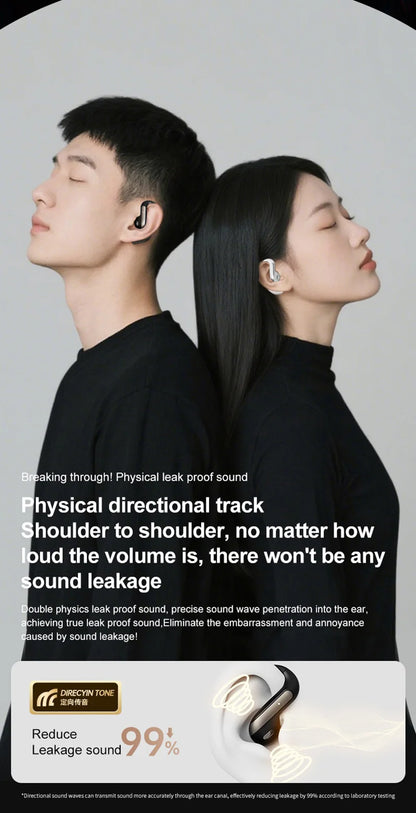 Xiaomi Smart AI Translation Headset Stereo Sound Semi-in-ear Air Conduction True Wireless Sports Long-lasting Bluetooth Headset