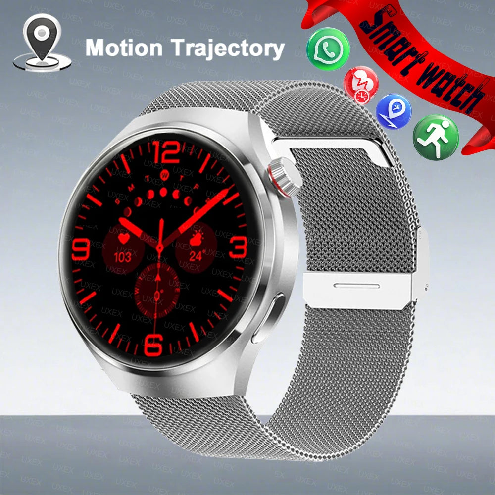 2025 Holiday Gift Smartwatches Masculinos 1.52” HD Wireless Call Health Tracker Custom Photo Watch 4 Women Motion Trajectory New