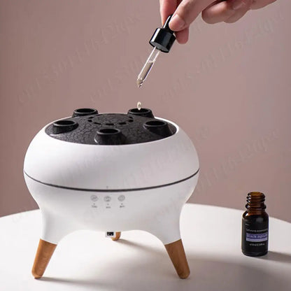 Dynamic Jellyfish Air Humidifier Essential Oil Diffuser with Colorful Night Lights Aromatherapy Diffuser for Home Bedroom Office