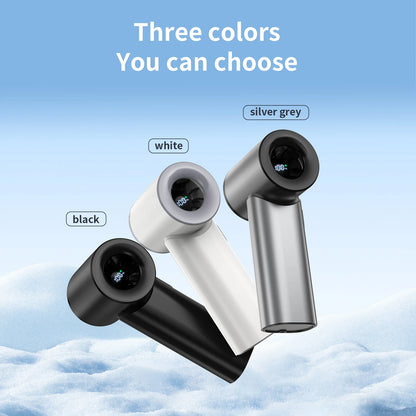 Rechargeable Handheld Fan, Stylish Design, Portable High Speed Fan - Small and Powerful for Outdoor Sports, Travel, Camping