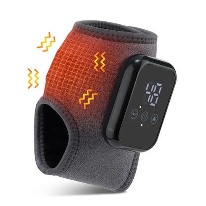 ChiJiaoDr Electric Heating Ankle Care Home Massager Foot Therapy Hot Compress Pain Relief Rehabilitation Protective Equipment