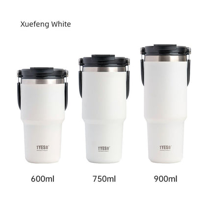 Taishuo New Product Satchel Ice Cream Cup Car Coffee Cup Stainless Steel Large Capacity Insulation Sports Kettle Export