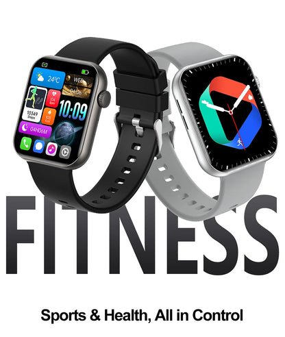 2025 New For XIAOMI Smart Watch Full Touch Screen Bluetooth Call Heart Rate Waterproof Watches Sports Bracelet Smartwatch Women