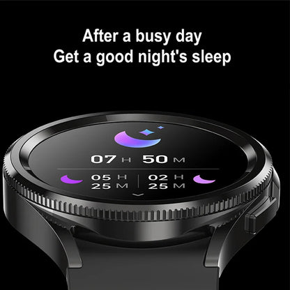 2025 New Watch 6 Classic Smartwatch Men GPS Sports Amoled Screen Heart Rate Waterproof Bluetooth Call Music Smart Watch Women